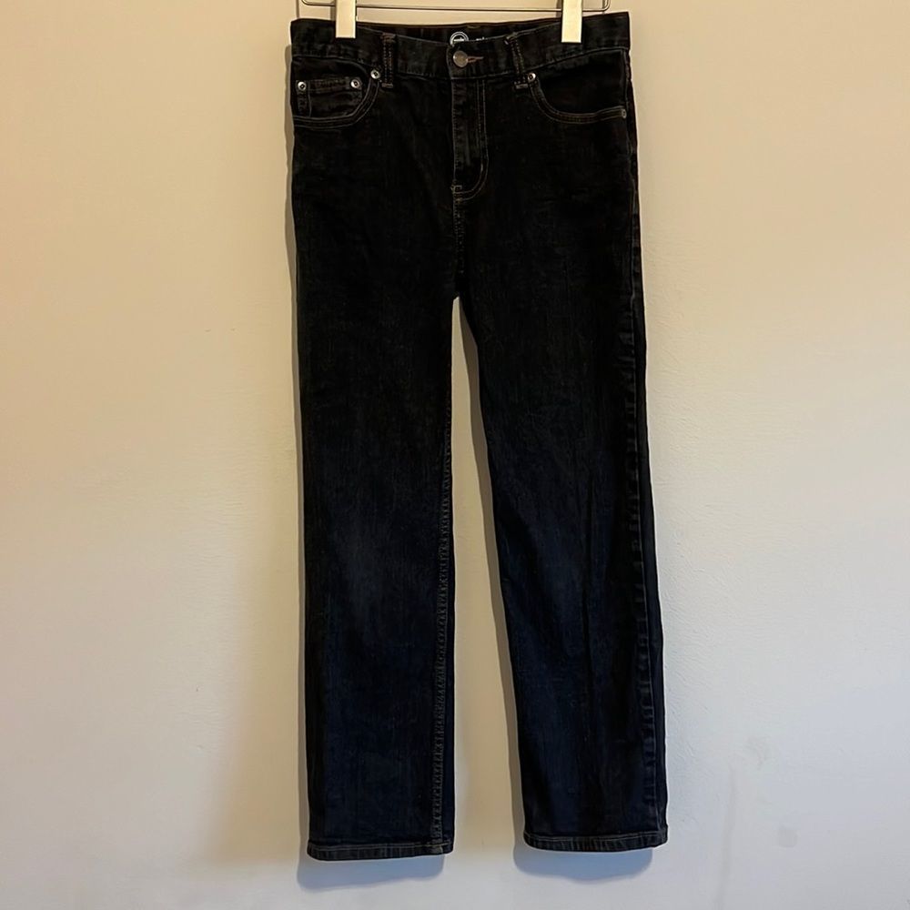 Wonder Nation Relaxed Fit Black Jeans